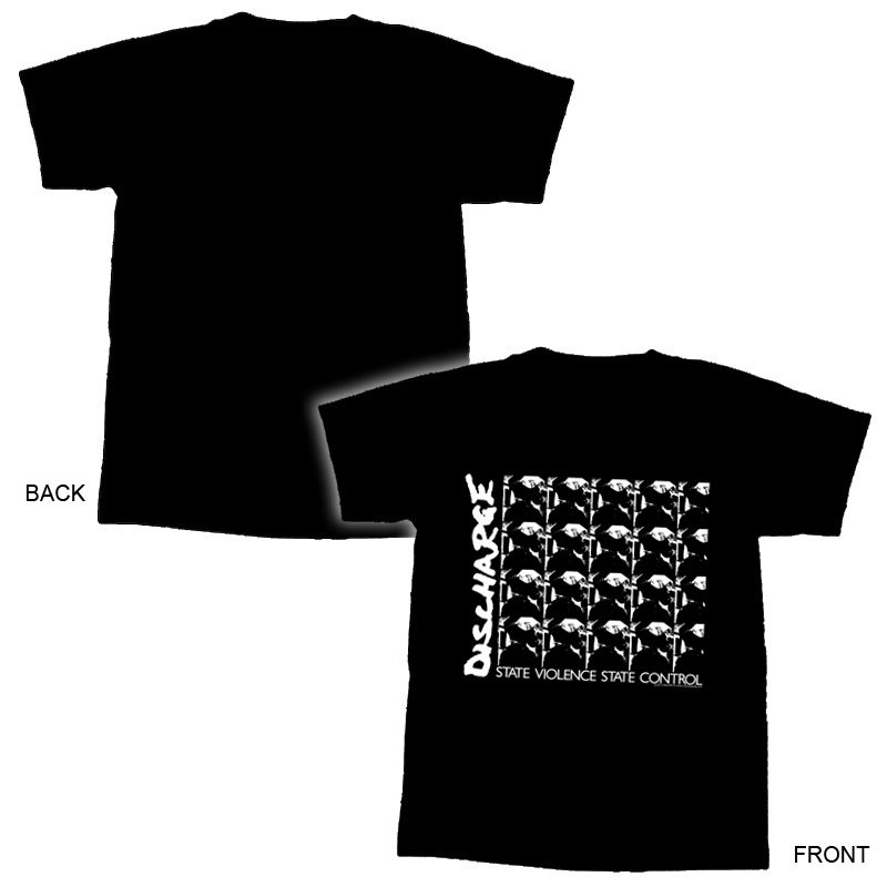 DISCHARGE- State Violence, State Control T-Shirt-M