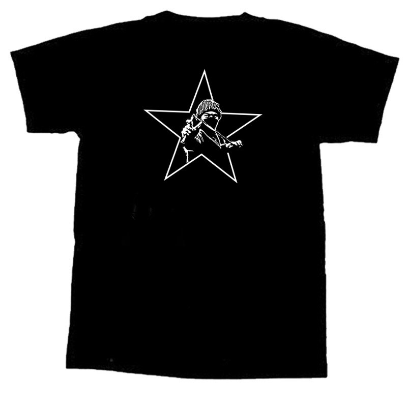 Zwille-Stern - T-Shirt - M ( Weißer Druck)